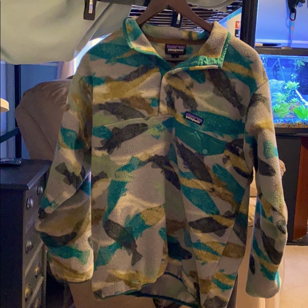Patagonia Synchilla  Button Down Pullover